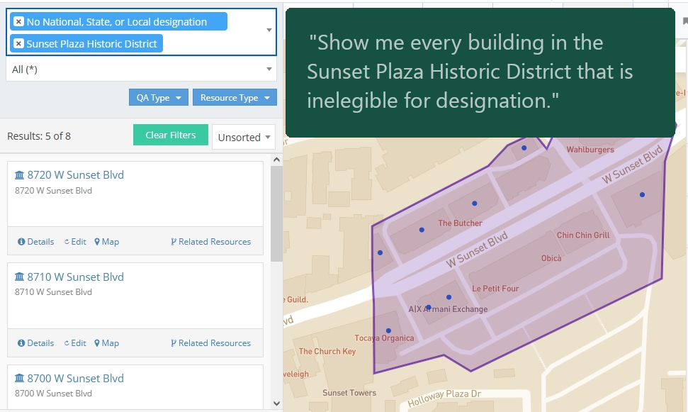 Arches helps planners identify buildings that are good candidates for development Arches helps planners identify buildings that are good candidates for development